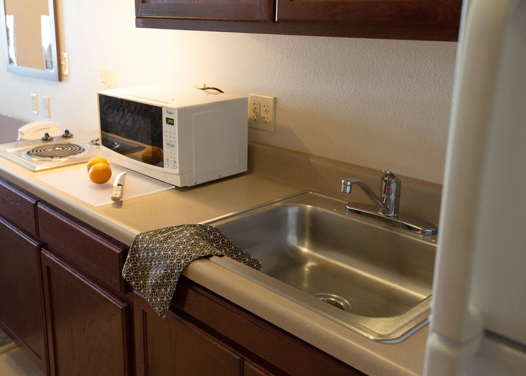 Woodspring Suites Kansas City Liberty Zimmer foto